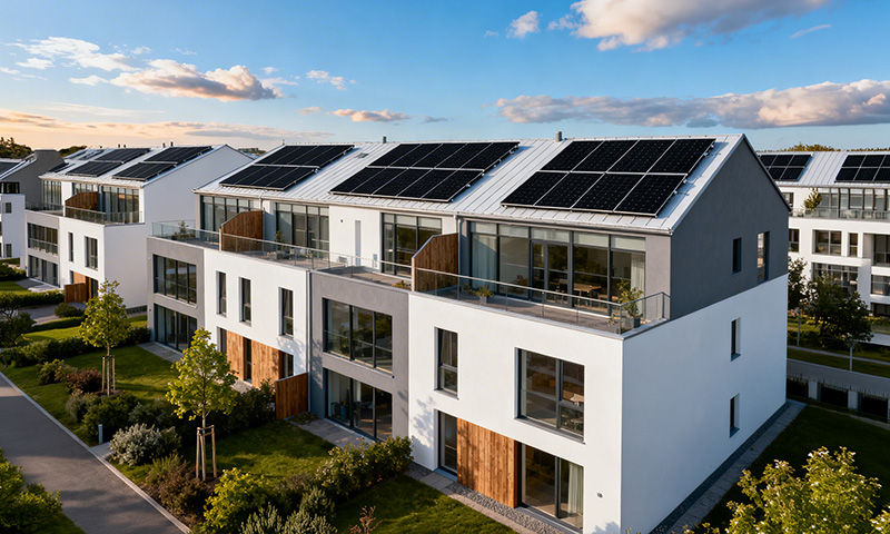 Mehrfamilienhaus Energiekonzept